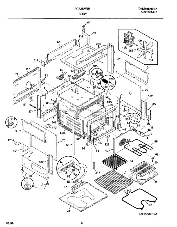 Diagram for FCS388WHCA