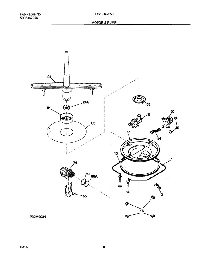 Diagram for FDB101SAW1