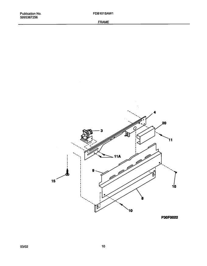 Diagram for FDB101SAW1