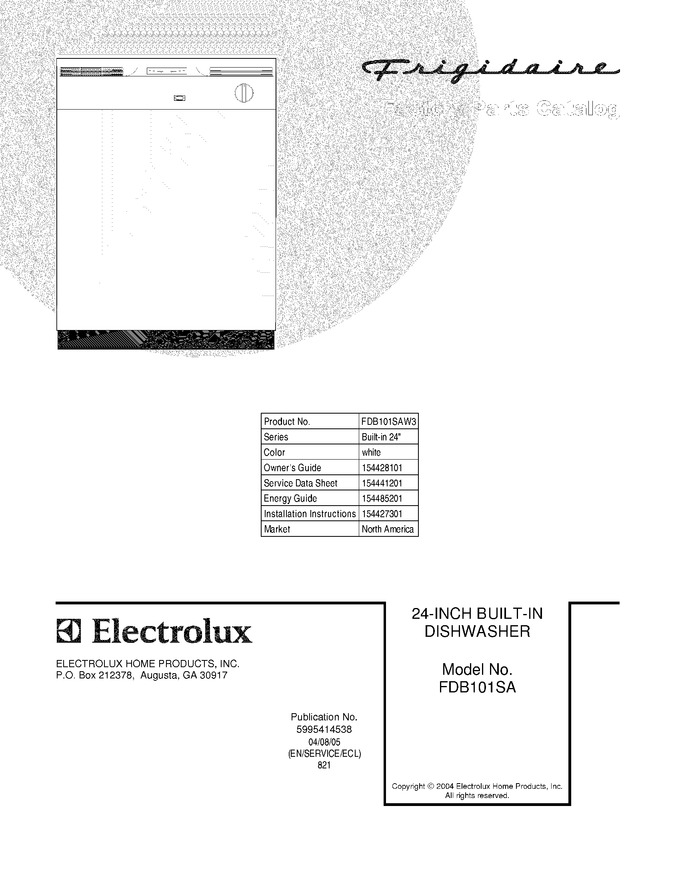 Diagram for FDB101SAW3