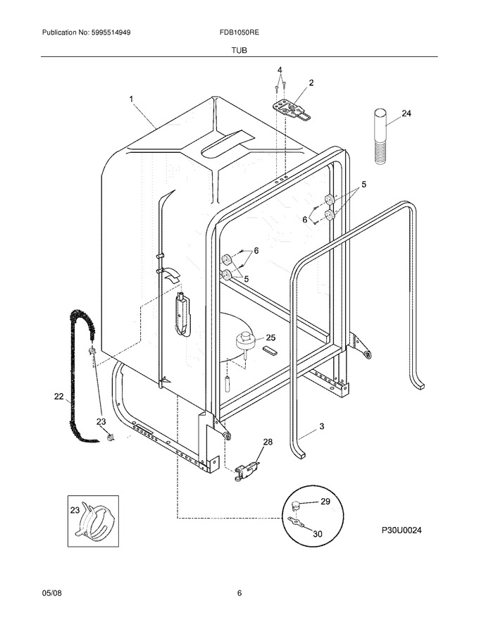 Diagram for FDB1050REC3