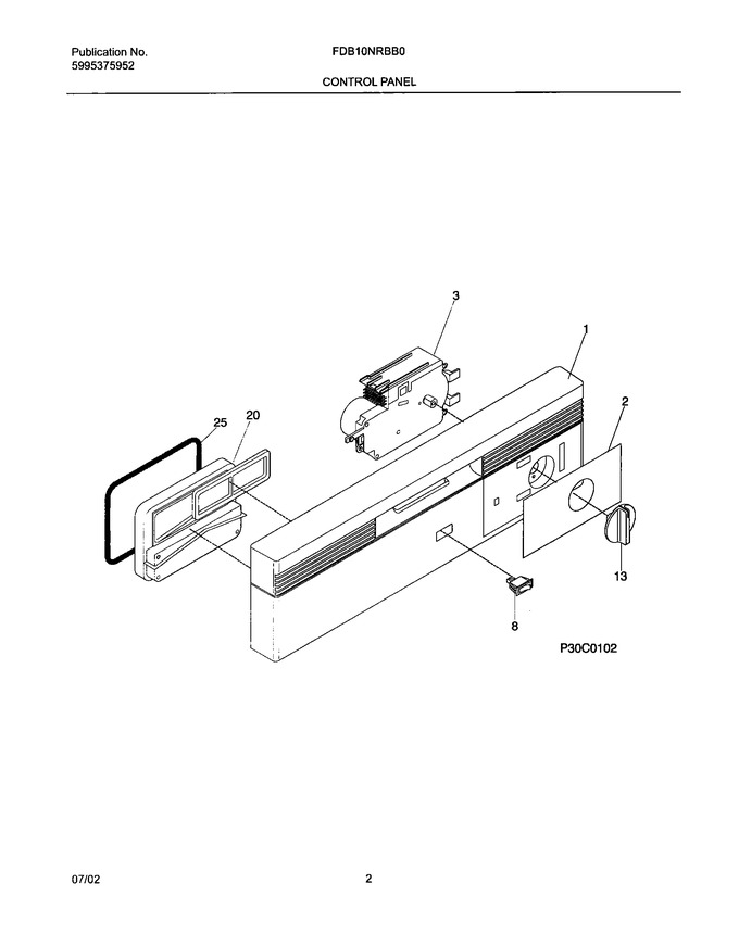 Diagram for FDB10NRBB0