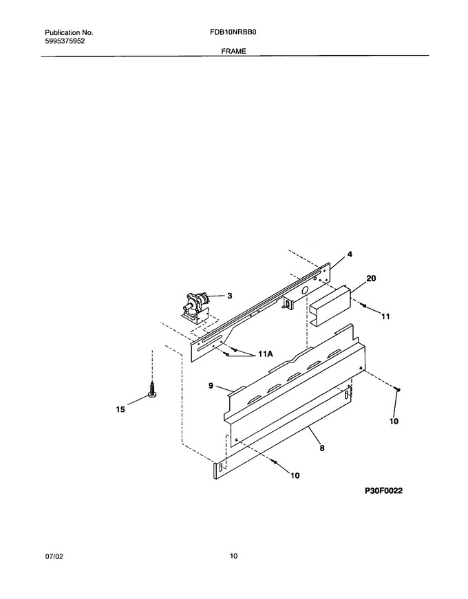 Diagram for FDB10NRBB0