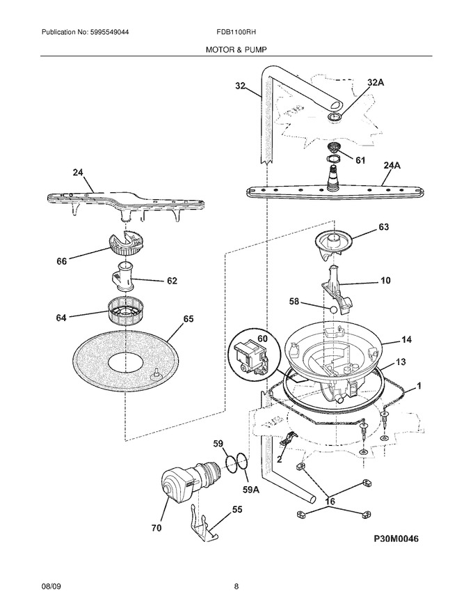 Diagram for FDB1100RHC2