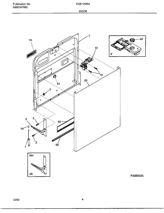 Diagram for FDB125RHS1