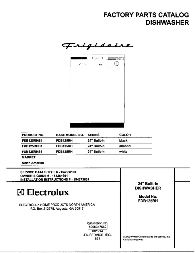 Diagram for FDB125RHB1