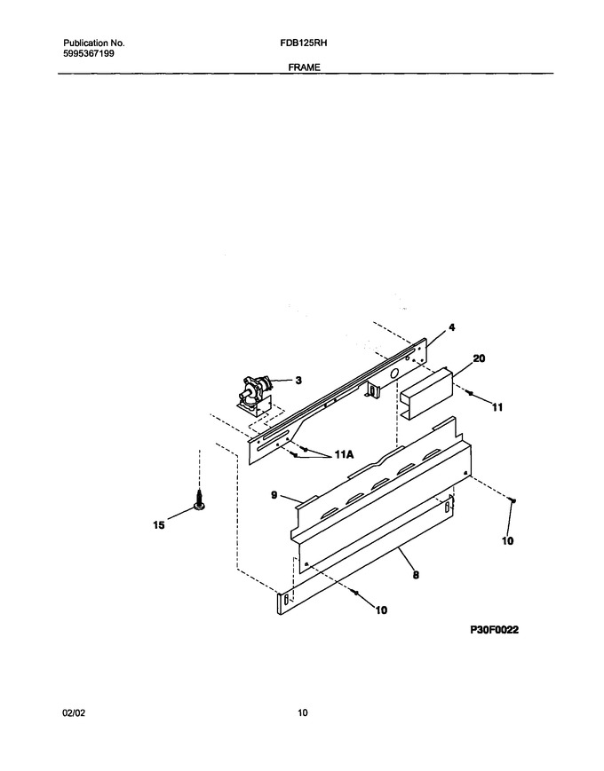 Diagram for FDB125RHD3