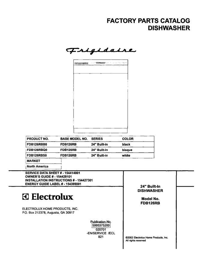 Diagram for FDB126RBS0