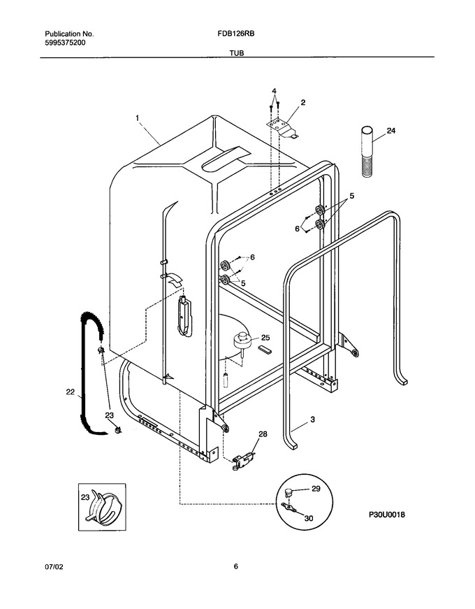 Diagram for FDB126RBB0