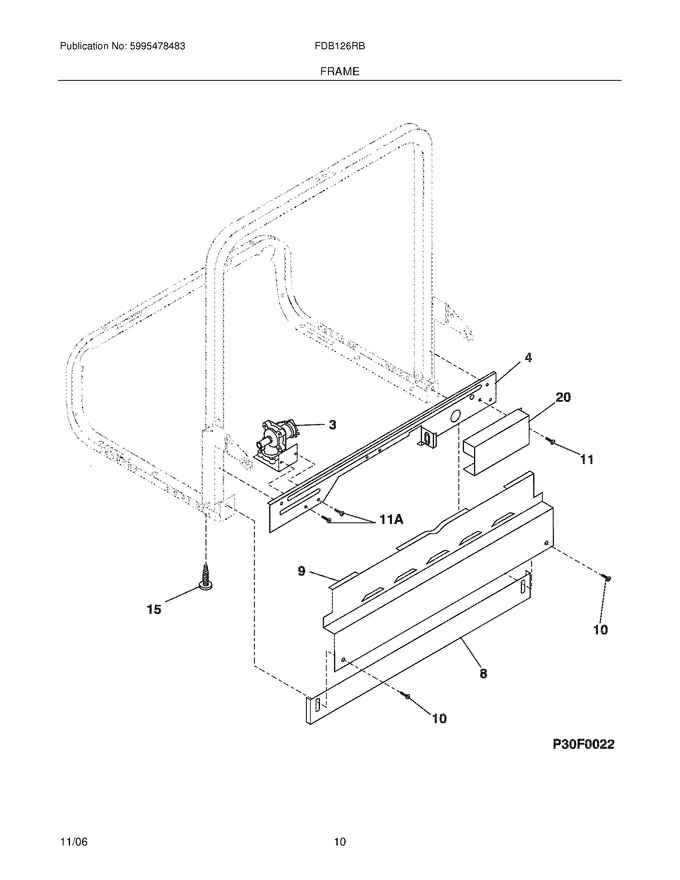 Diagram for FDB126RBB4