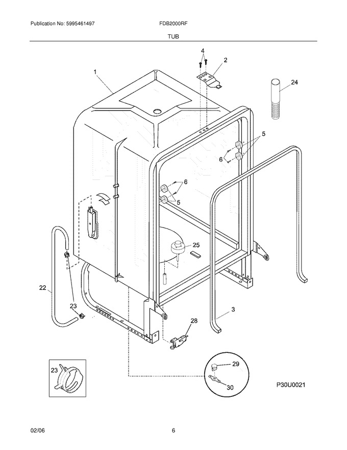 Diagram for FDB2000RFS0