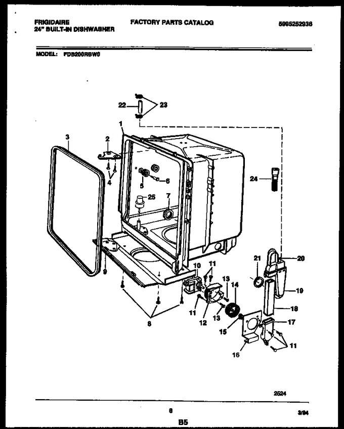 Diagram for FDB200RBW0