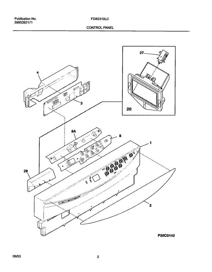 Diagram for FDB2310LCB0