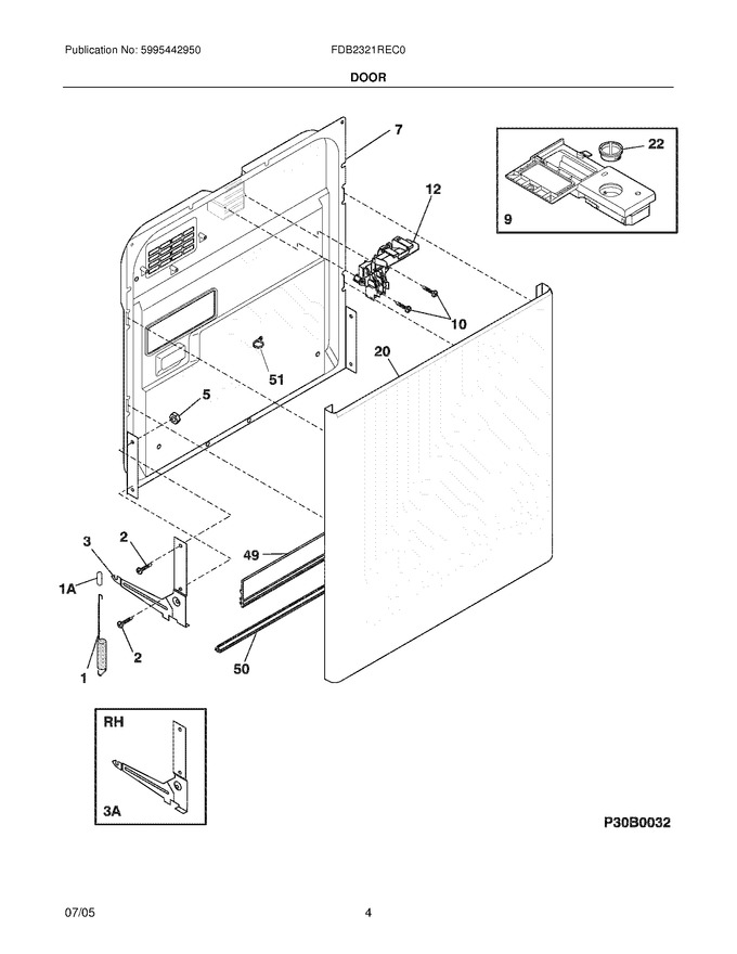 Diagram for FDB2321REC0