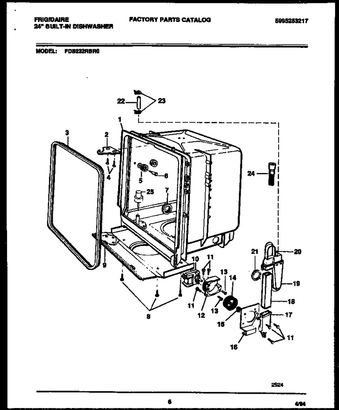 Diagram for FDB232RBR0