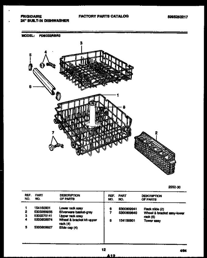 Diagram for FDB232RBR0