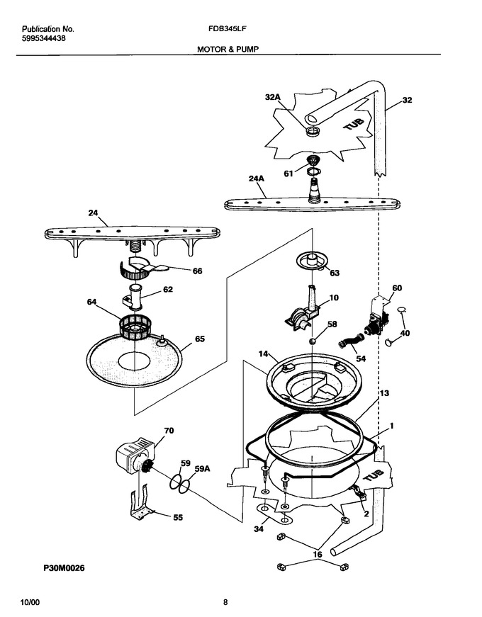 Diagram for FDB345LFS1