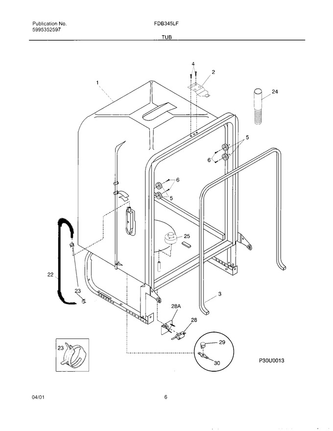 Diagram for FDB345LFS2