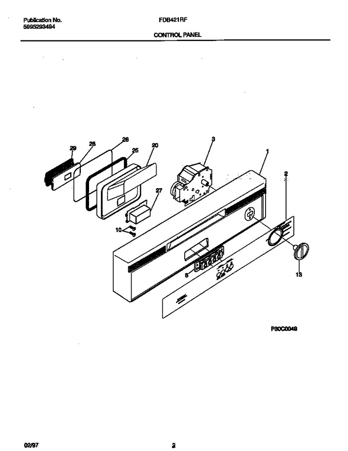 Diagram for FDB421RFR2