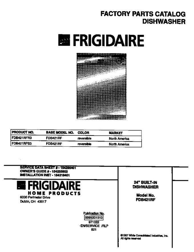 Diagram for FDB421RFS3