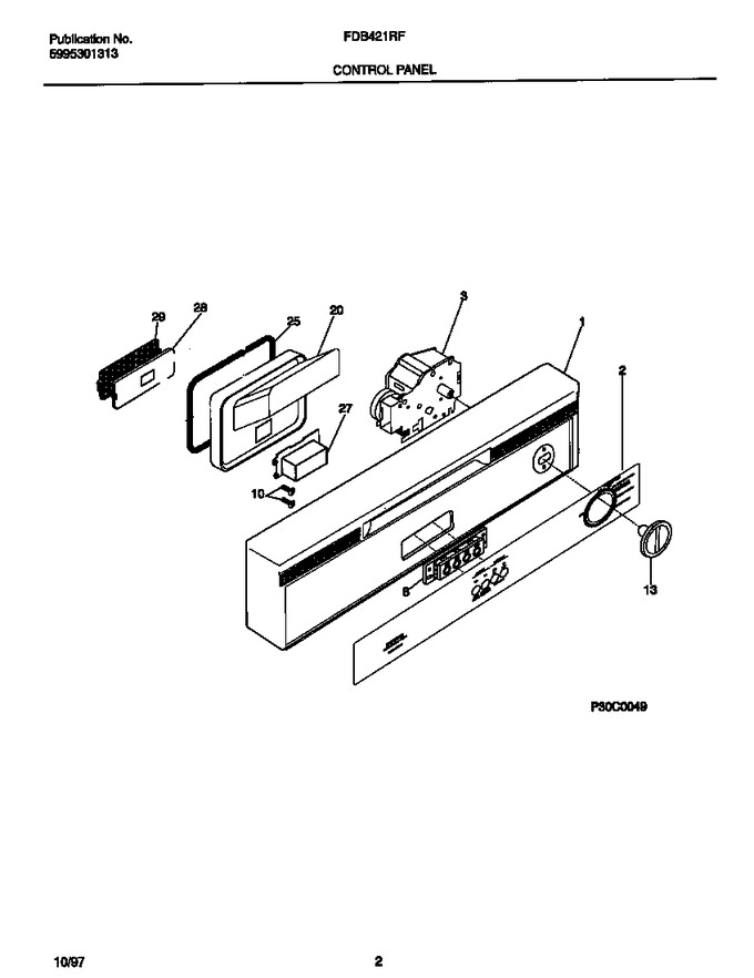 Diagram for FDB421RFS3