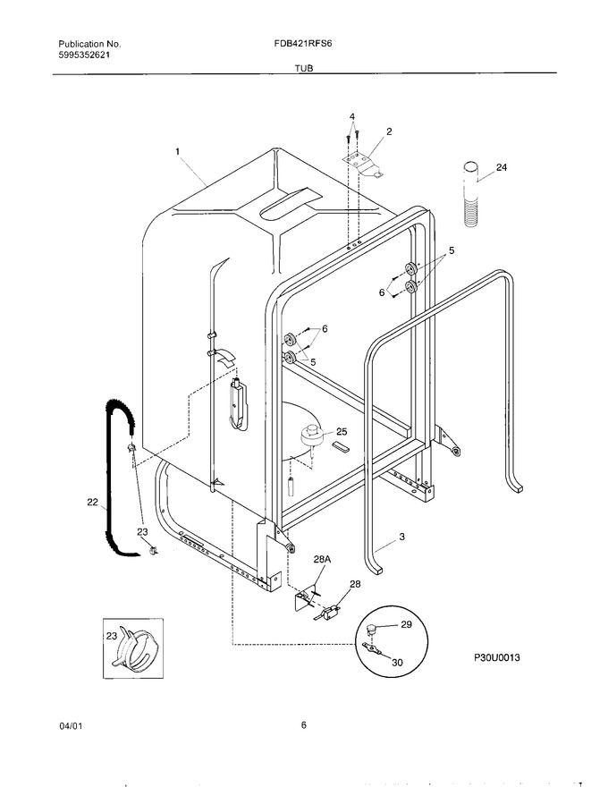 Diagram for FDB421RFS6