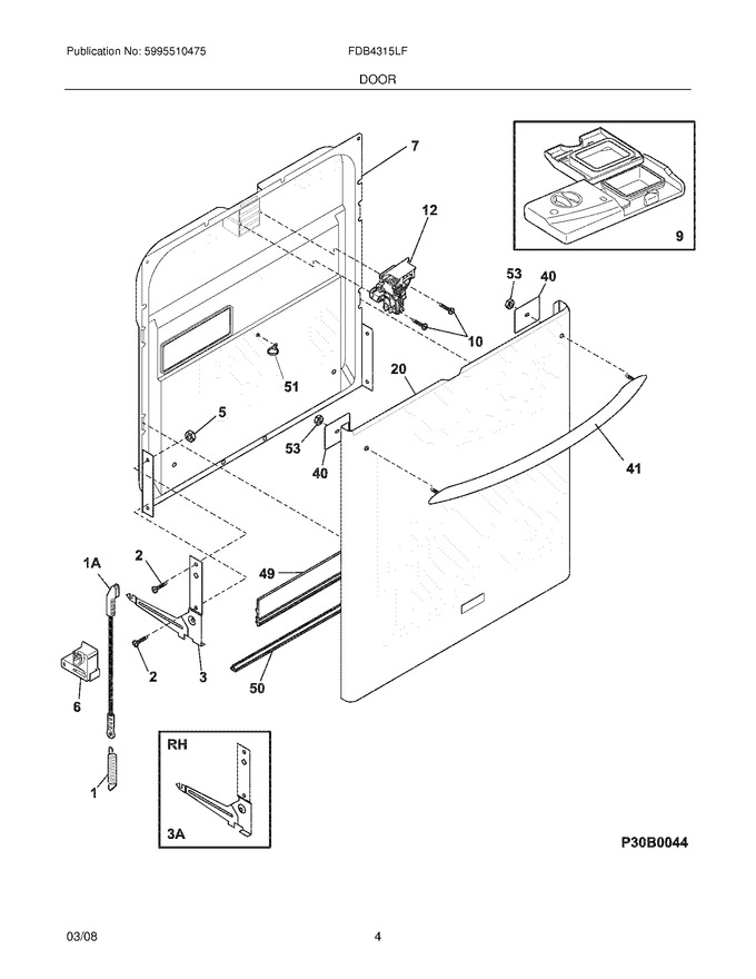 Diagram for FDB4315LFB2