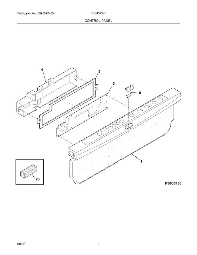 Diagram for FDB4315LFB3