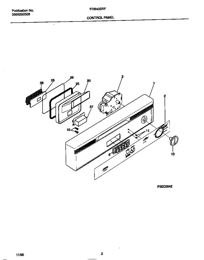 Diagram for FDB435RFR1