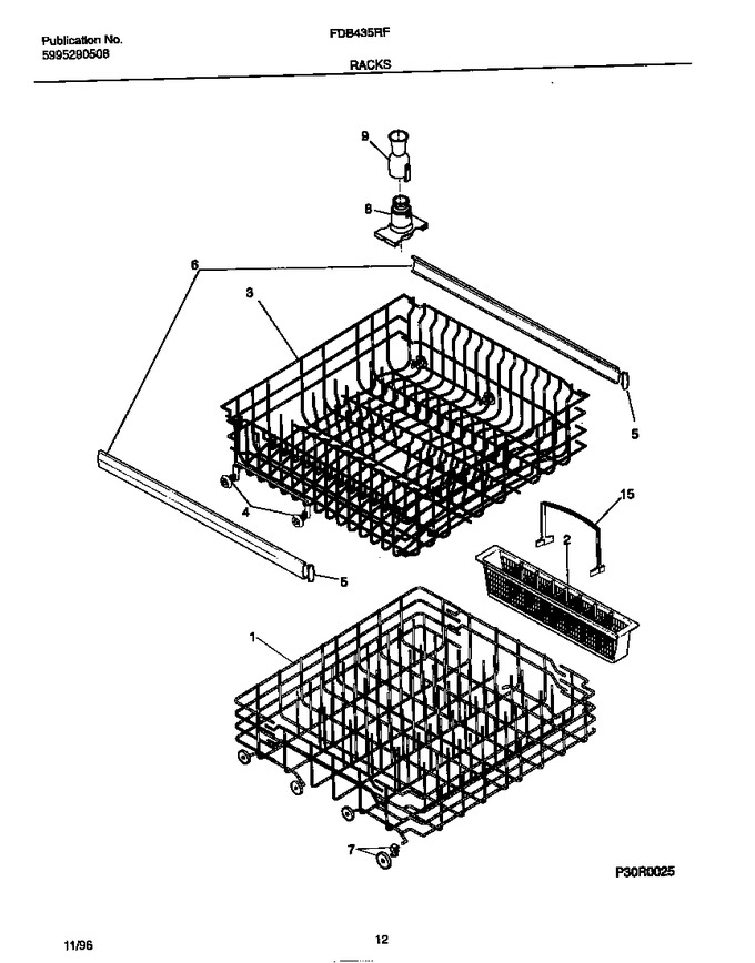 Diagram for FDB435RFR1