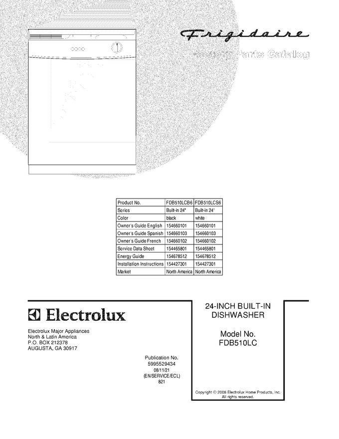 Diagram for FDB510LCB6