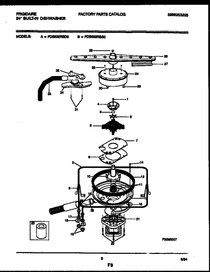 Diagram for FDB632RBS0