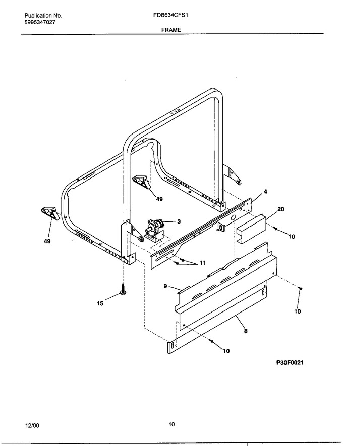 Diagram for FDB634CFS1