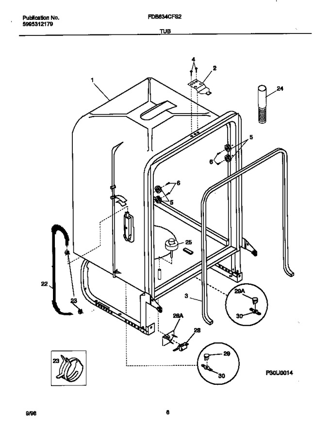 Diagram for FDB634CFS2