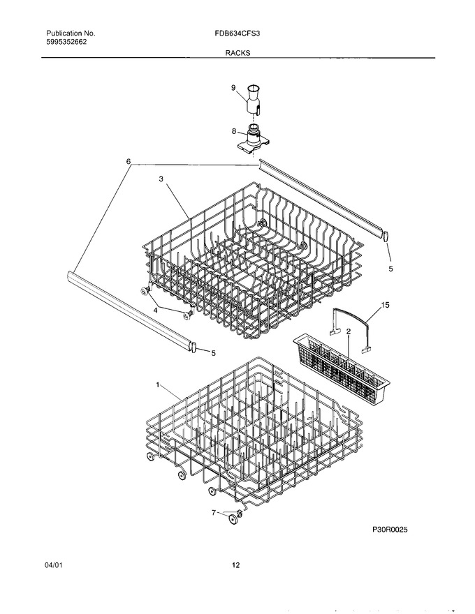 Diagram for FDB634CFS3