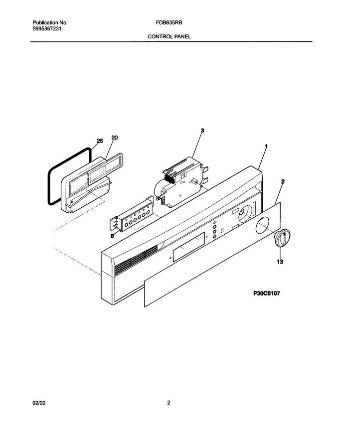 Diagram for FDB635RBQ0