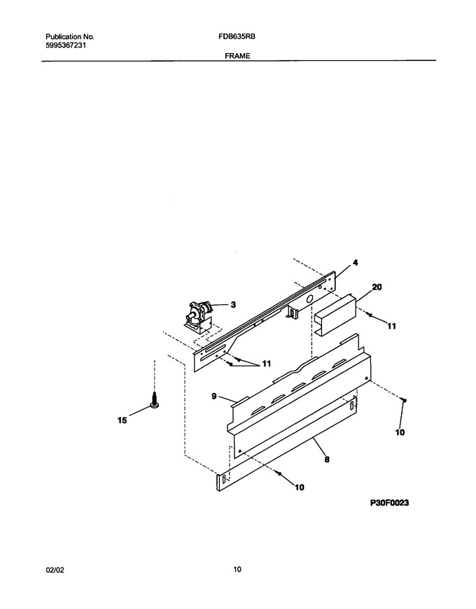 Diagram for FDB635RBB0