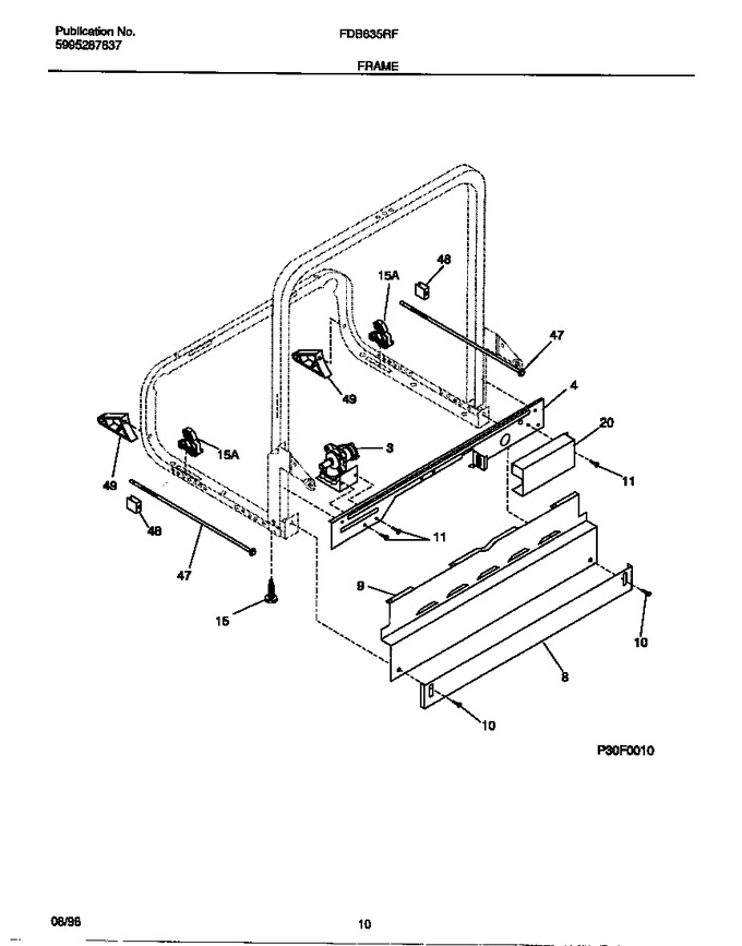 Diagram for FDB635RFR0