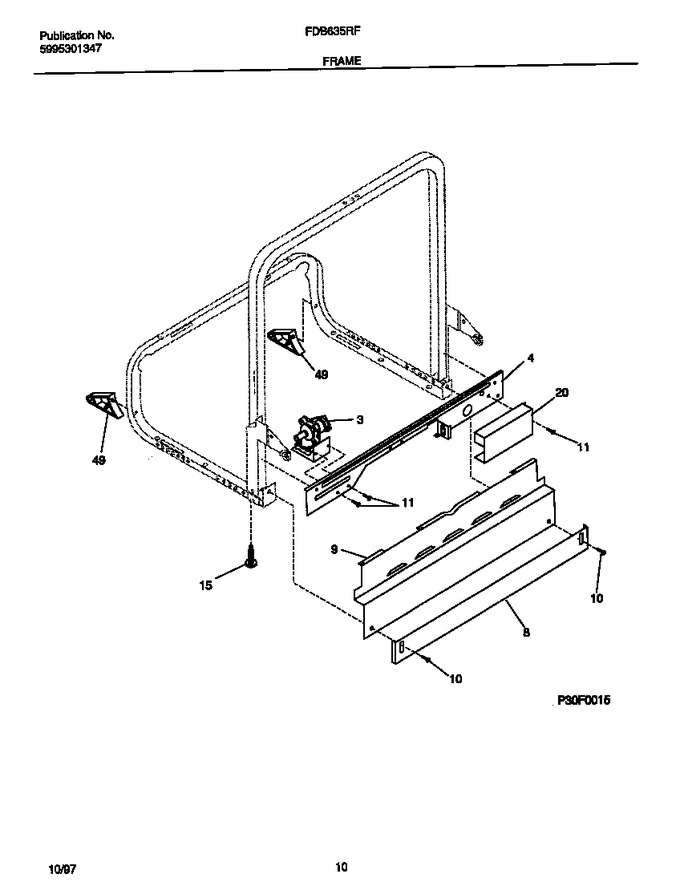 Diagram for FDB635RFR3