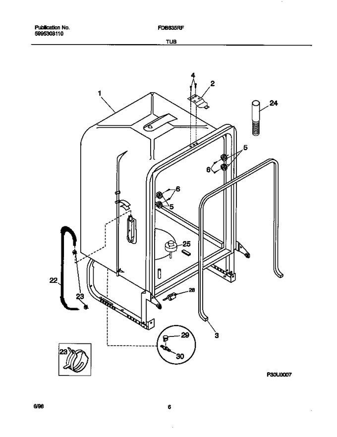 Diagram for FDB635RFR4