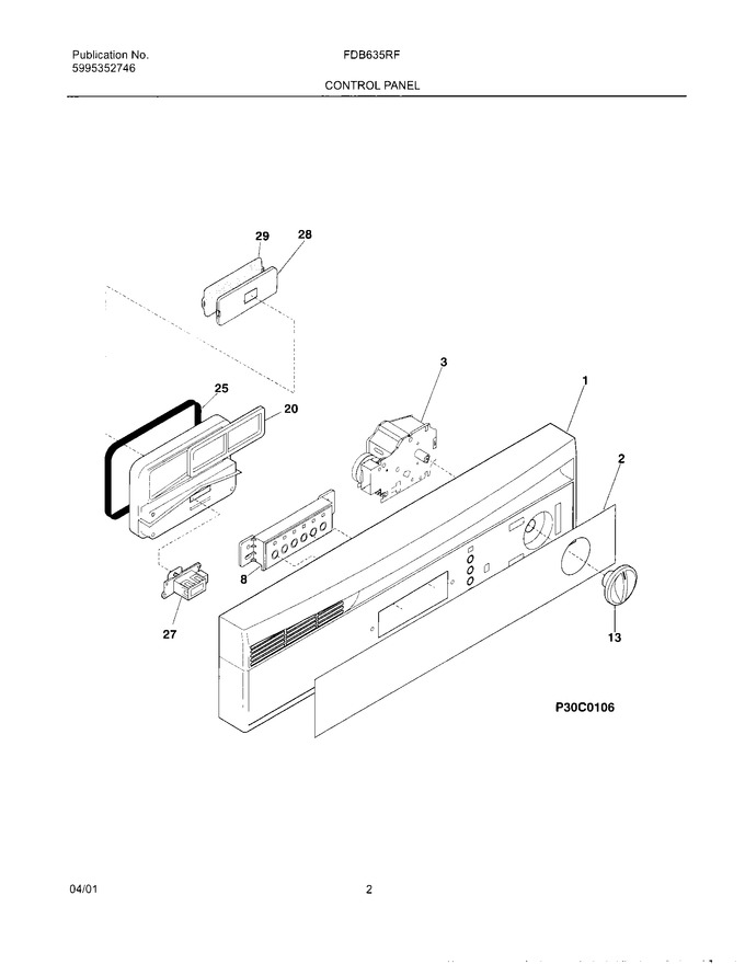 Diagram for FDB635RFR6