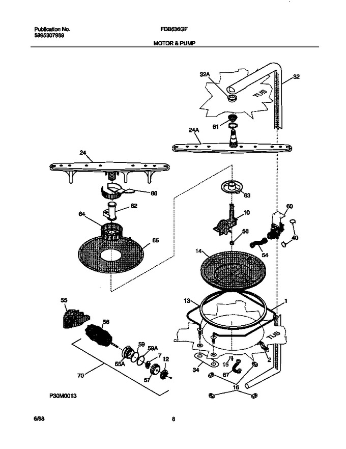 Diagram for FDB636GFT0