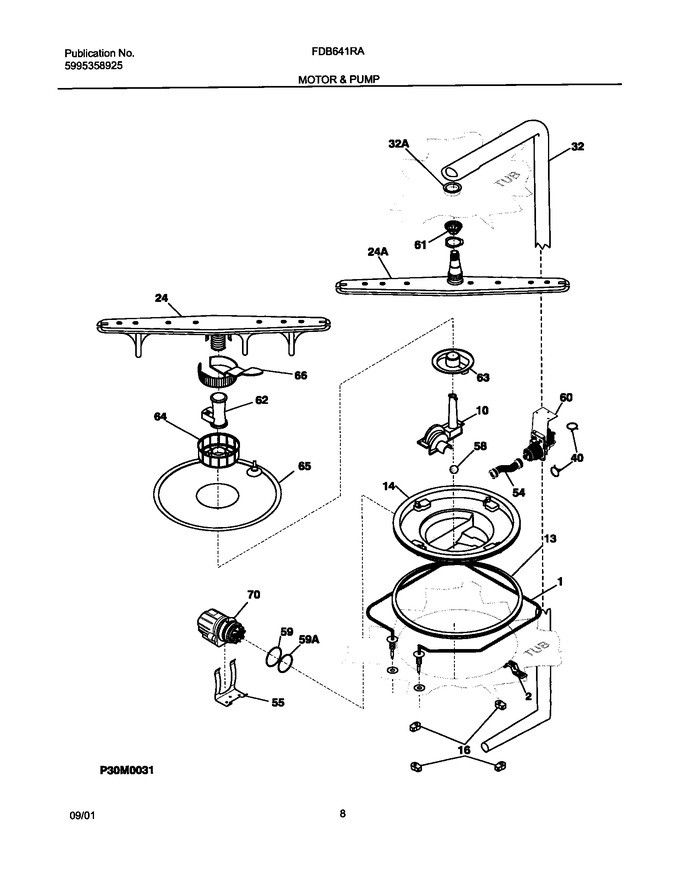 Diagram for FDB641RAB0