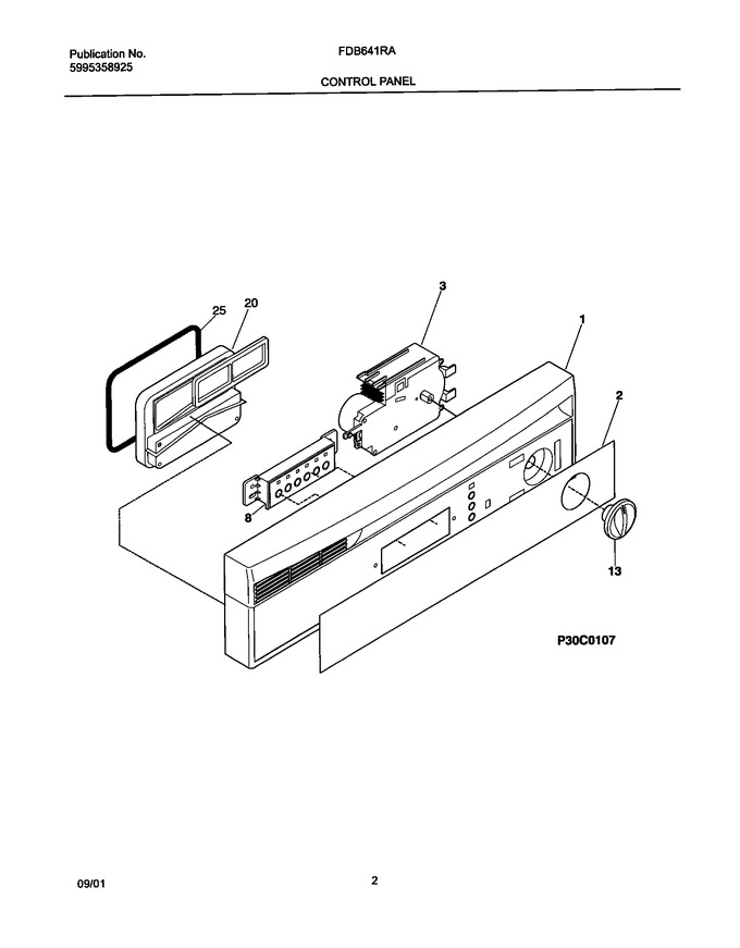 Diagram for FDB641RAB0