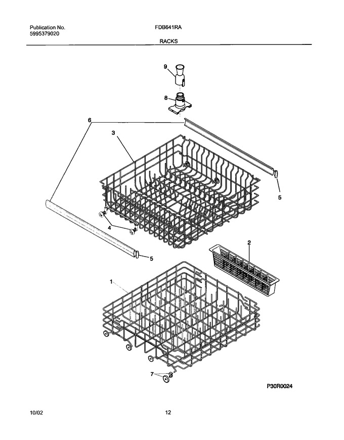 Diagram for FDB641RAS2