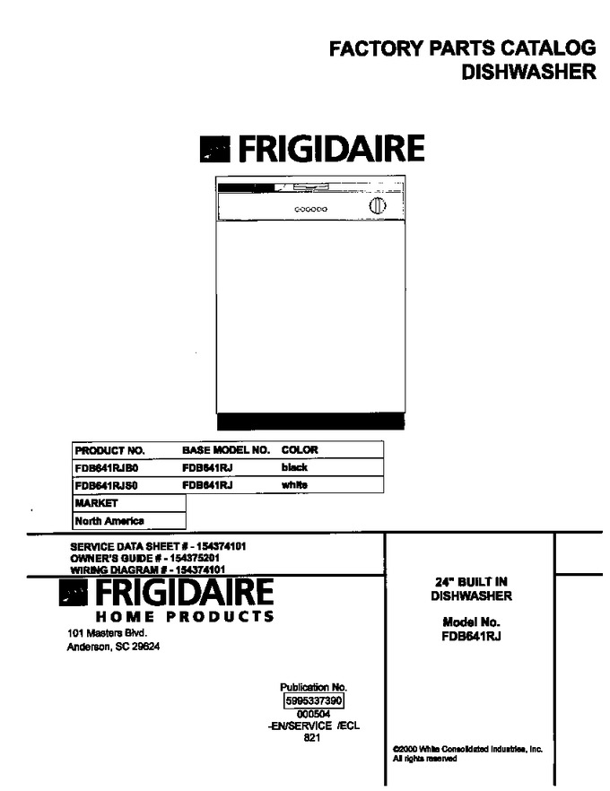 Diagram for FDB641RJB0