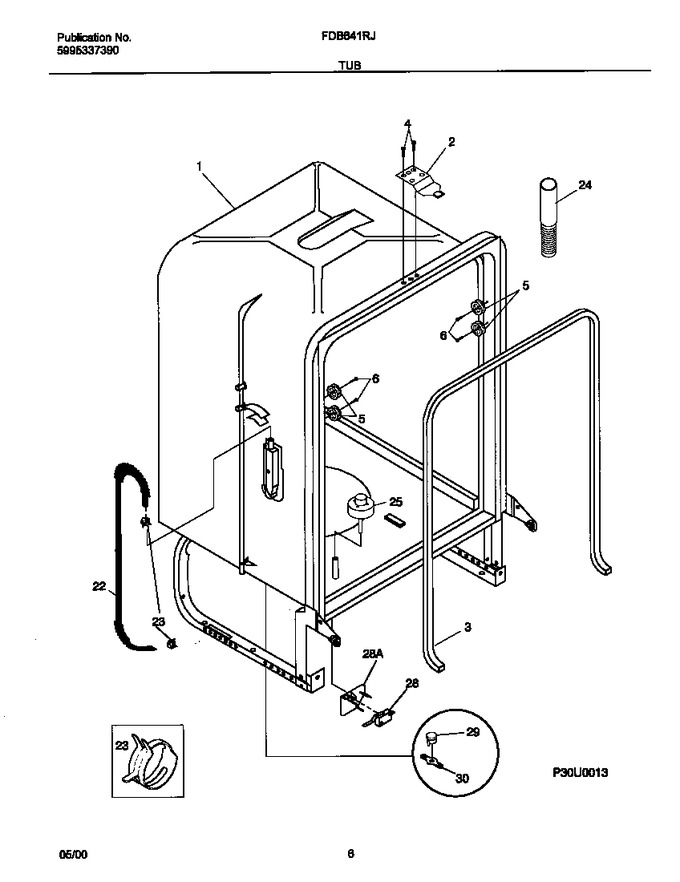 Diagram for FDB641RJS0