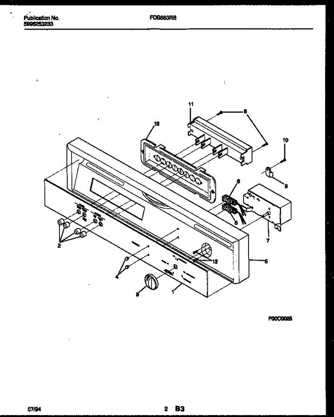 Diagram for FDB663RBS0