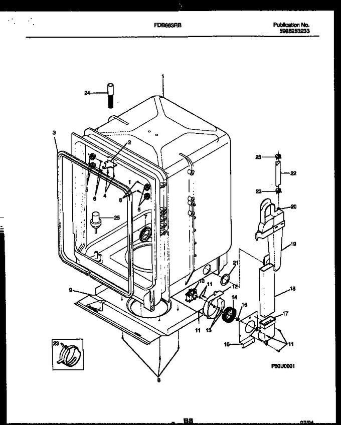 Diagram for FDB663RBS0