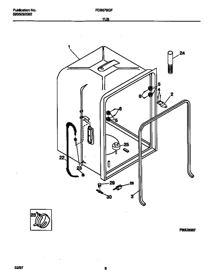 Diagram for FDB679GFW1